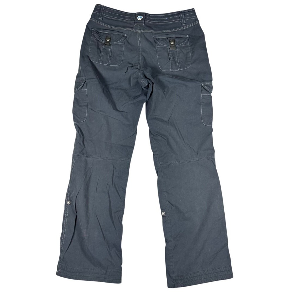 Kuhl Womens Splash Roll-Up Pants 32x32 Charcoal Grey Vintage Patina Dye Size 10 - Picture 5 of 10